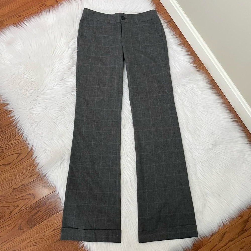 Vintage Y2K Gray Flare Trousers ☕️ by Banana Republic